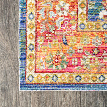 Alba Modern Faded Peshawar Area Rug